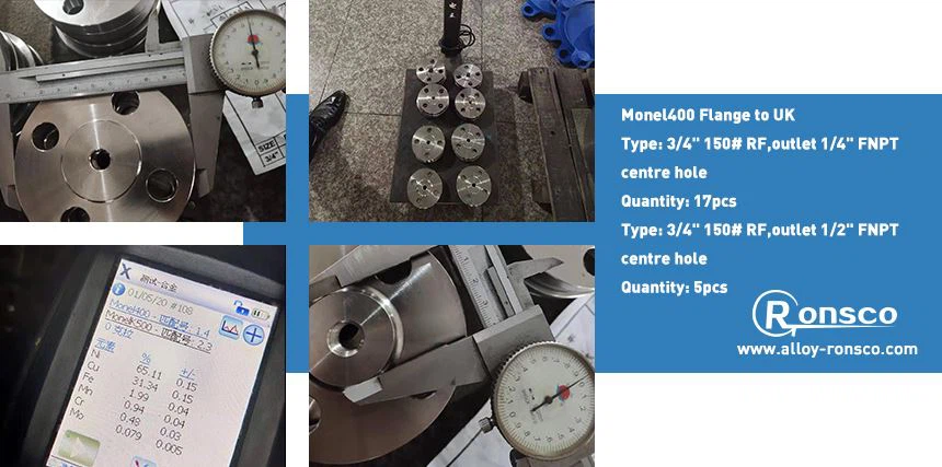 Monel400 flanges to UK