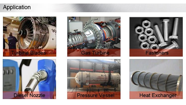 Inconel 718 Application Area