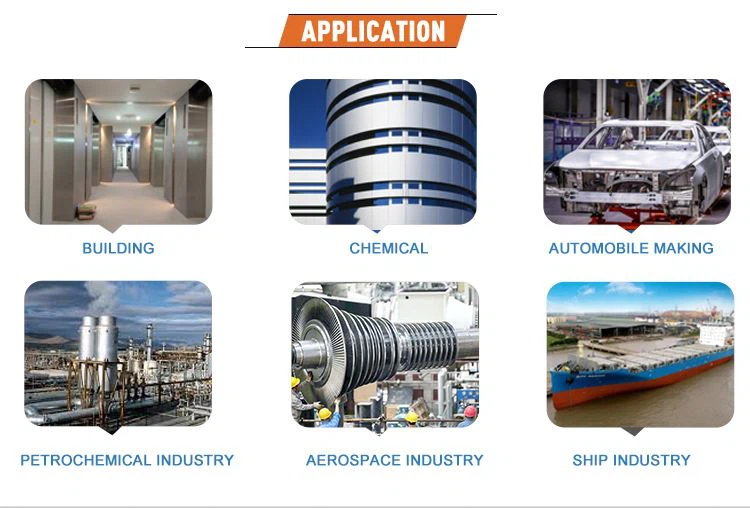 Common applications of 2205 stainless steel plates: chemistry, desalination, material handling, oil and gas mining, pulp and paper, petrochemicals. Products that are partially or fully constructed of duplex stainless steel include: cargo tanks, couplings, diaphragm seals, fasteners, heat exchangers, hubs, exterior pipes, pipe fittings, pressure rollers, pressure vessels, screw conveyors, shafts , Valve parts.